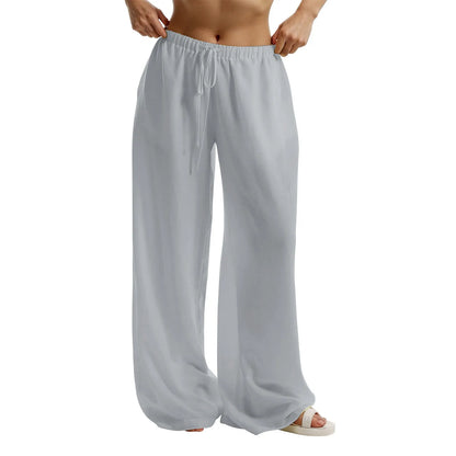 Casual Wide Leg Trousers