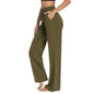 Wide Leg Yoga Pants with Pockets