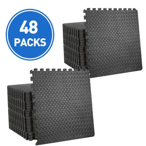 Exercise Mat 3/4'' Thick Interlocking Tiles