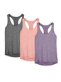 3 Pcs  Yoga Tops Quick Dry