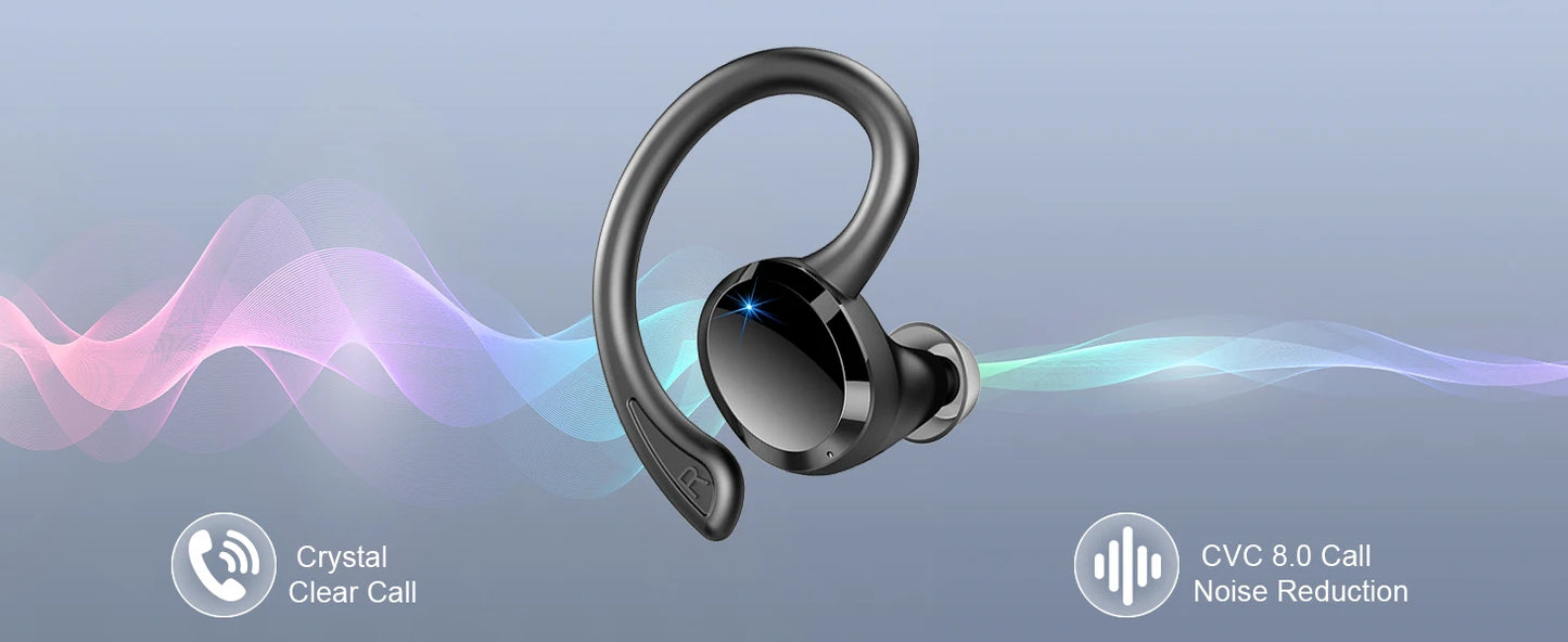 Wireless Earbuds, Noise Cancelling Waterproof