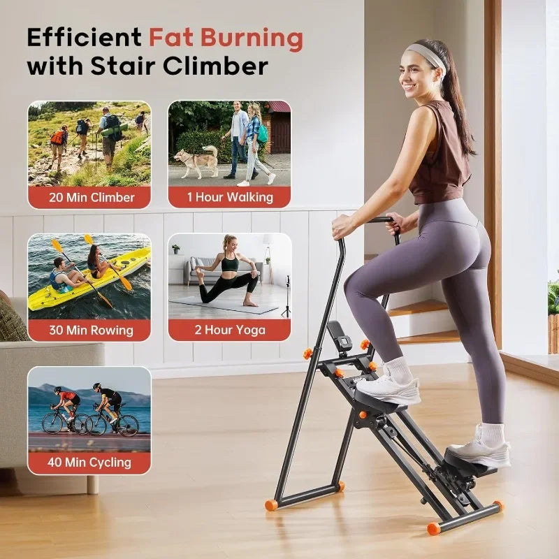 Foldable Stair Stepper Machine -Vertical Stair Climber