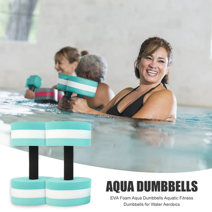 2x Water Aerobics Dumbbell Aquatic Barbell