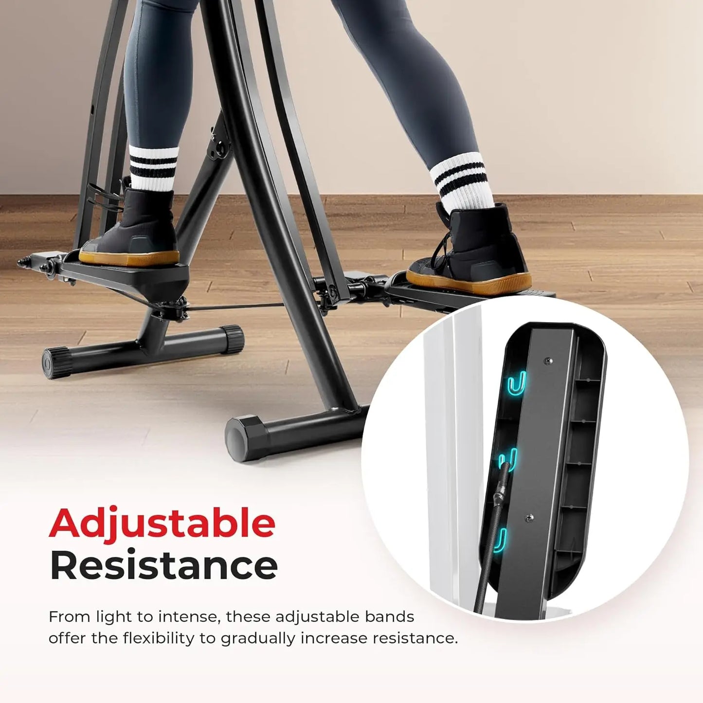 Foldable Smart Air Walk Elliptical