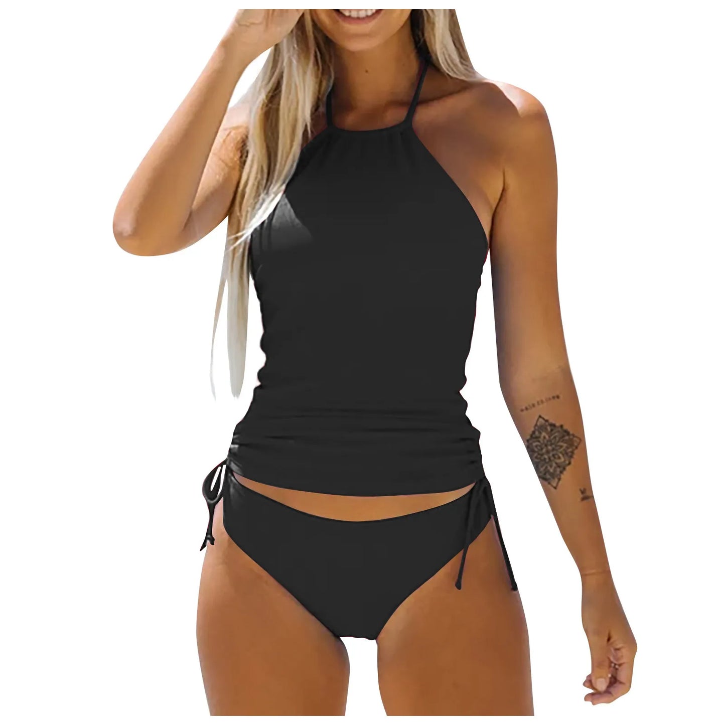 Neck Hanger Sleeveless Backless Bikini