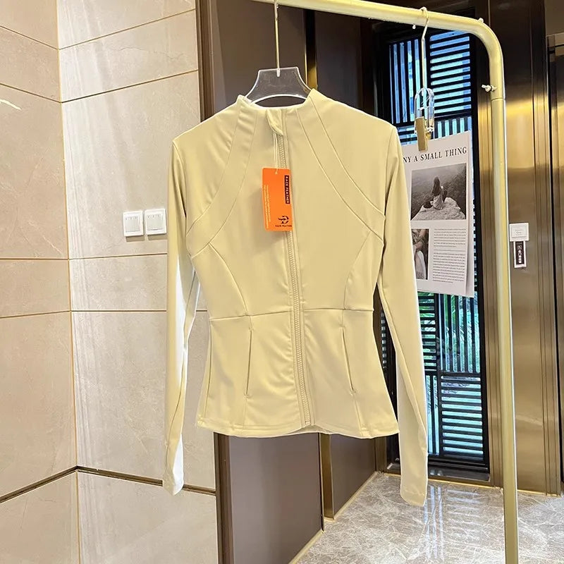 Women Sports Jacket Zip