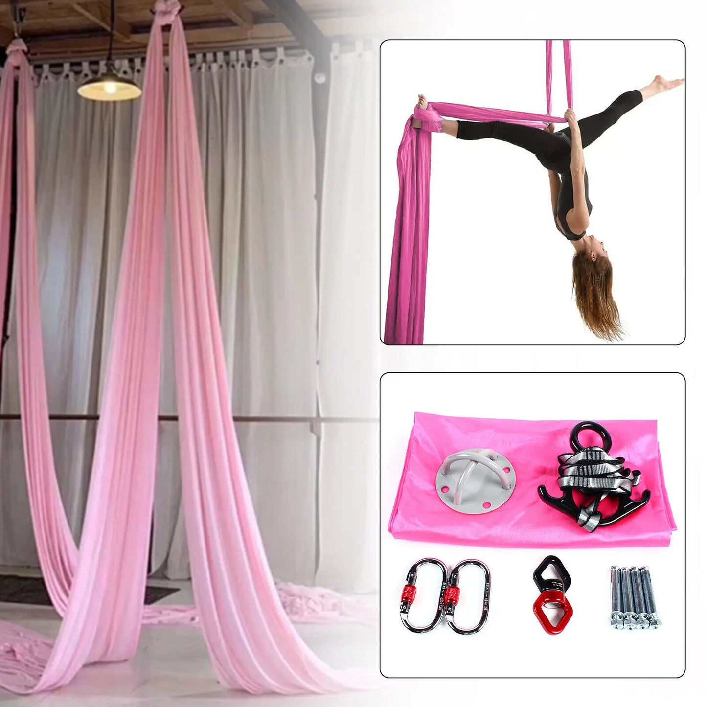 Aerial Silk Yoga Swing Hammock