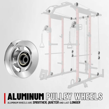 Cable Crossover System with LAT Pull Down