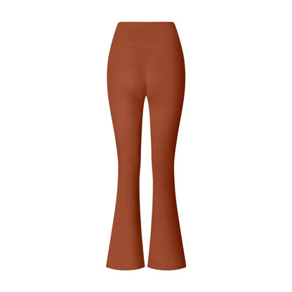 Women High Waist Tummy Control Flared Leggings