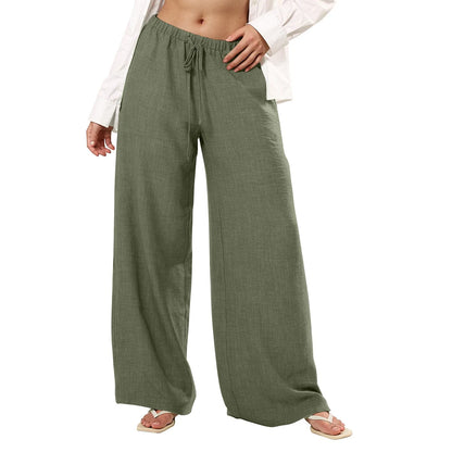 Casual Wide Leg Trousers