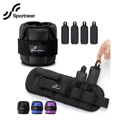 Adjustable Wrist and Ankle Weights 1-10 lbs
