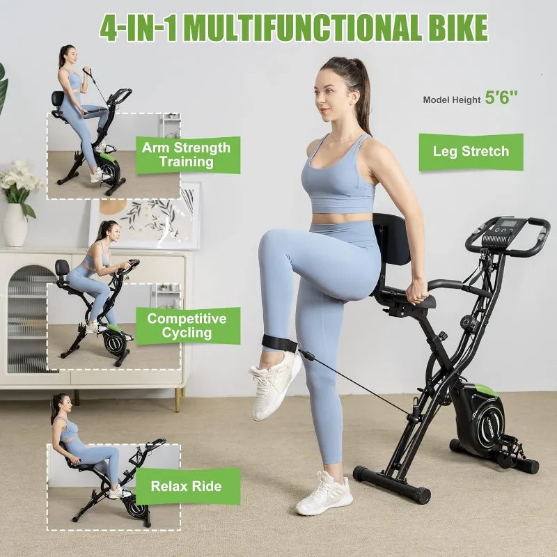 Folding Magnetic Cycling Bike