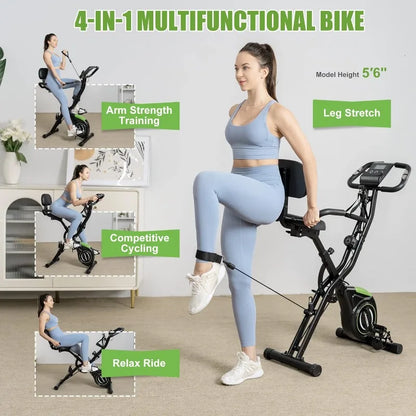 Folding Magnetic Cycling Bike