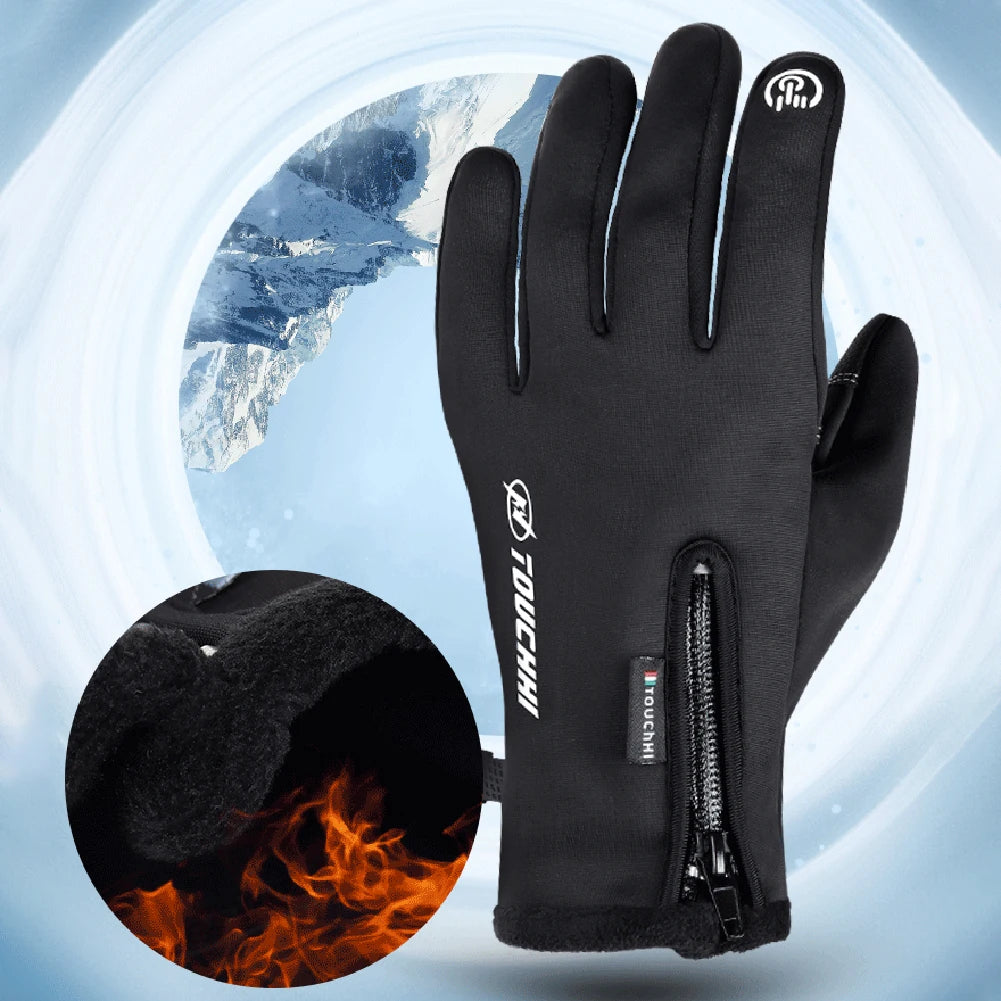 Heated Sports Touch Screen Waterproof /Windproof Gloves