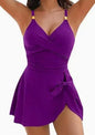Women Swimdress Tummy Control  One Piece