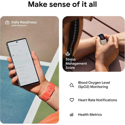 Charge 6 Fitness Tracker with Google apps