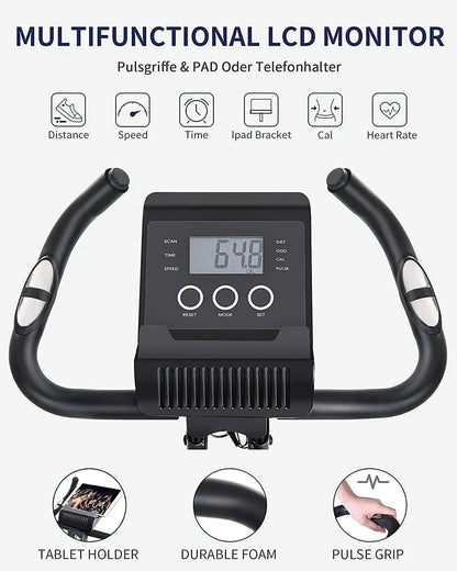 Exercise Bike Folding Magnetic Upright