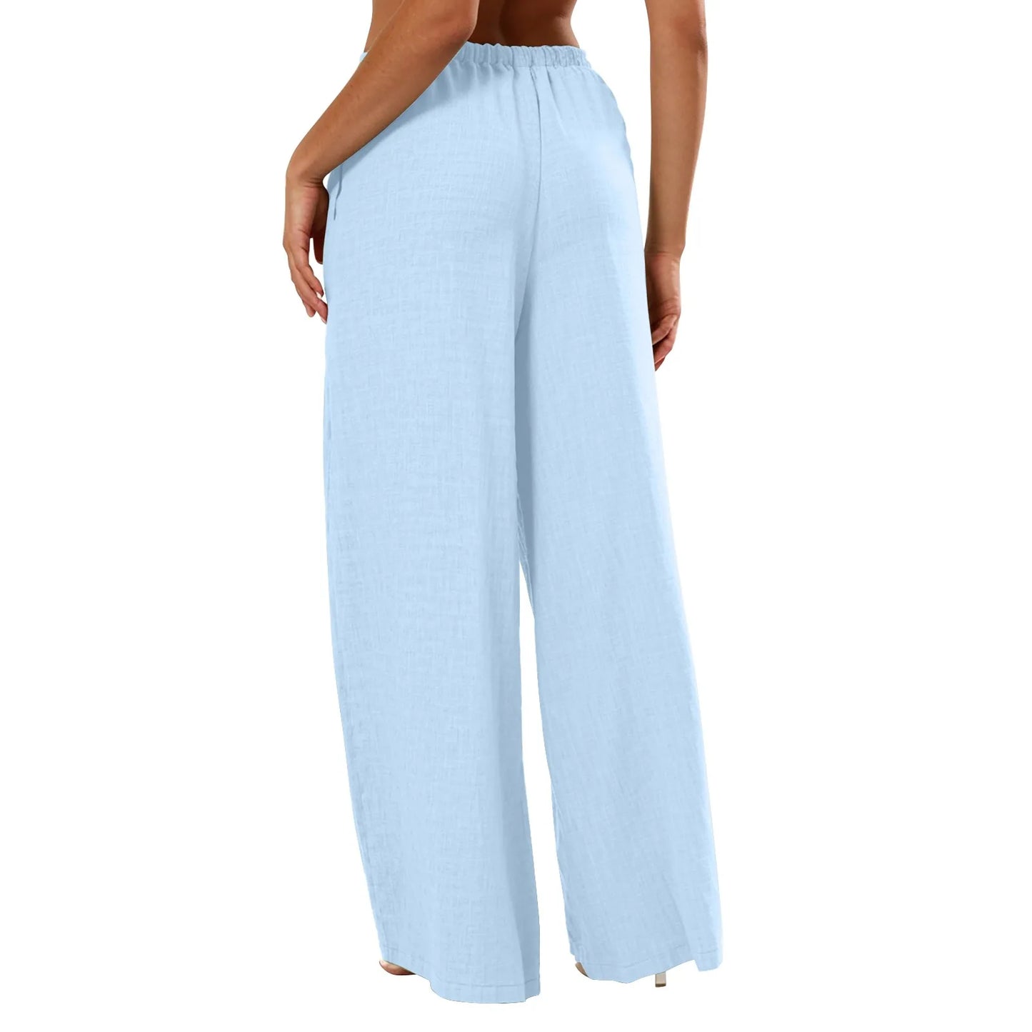 Casual Wide Leg Trousers