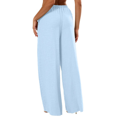 Casual Wide Leg Trousers