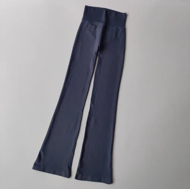 High Waisted Compression  Flared Yoga  Leggings