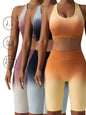 3 Pack Tummy Control Yoga Shorts