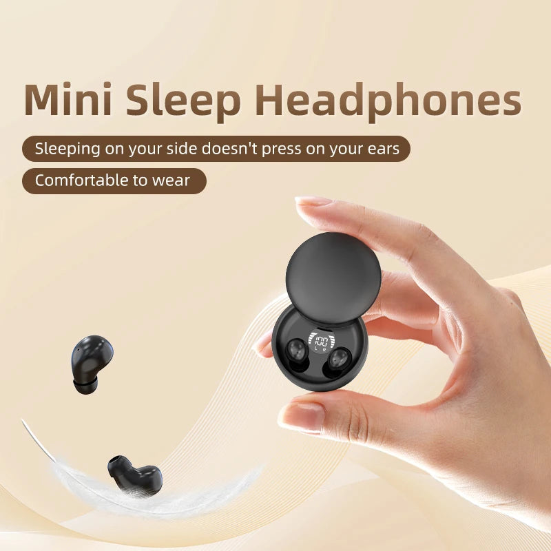 5.4 Wireless Invisible Headphones