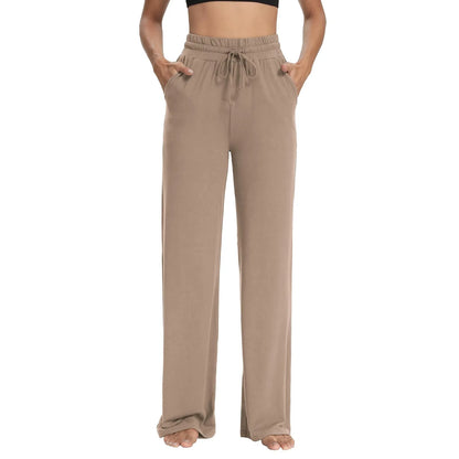 Wide Leg Yoga Pants with Pockets