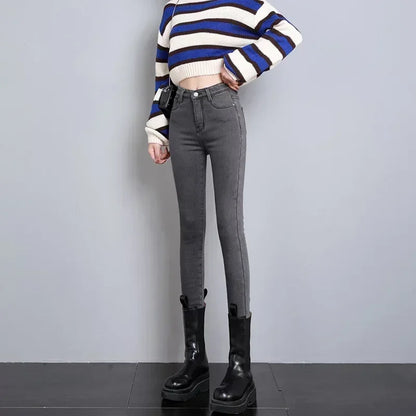 Women Thermal Skinny Jeans