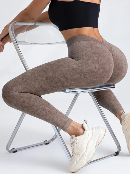 V Back Yoga Pants