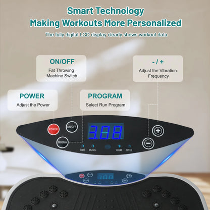 Vibration Plate Exercise Machine Fat-Burning