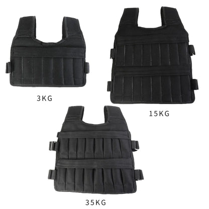 3/15/35kg Adjustable Weight Vest