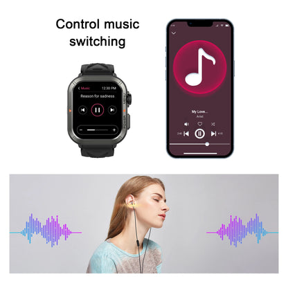 Waterproof Smartwatch Bluetooth Calling Fitness Tracking