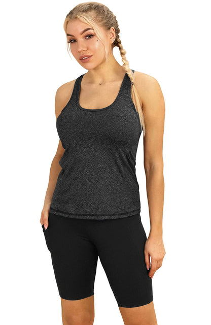 3 Pcs  Yoga Tops Quick Dry