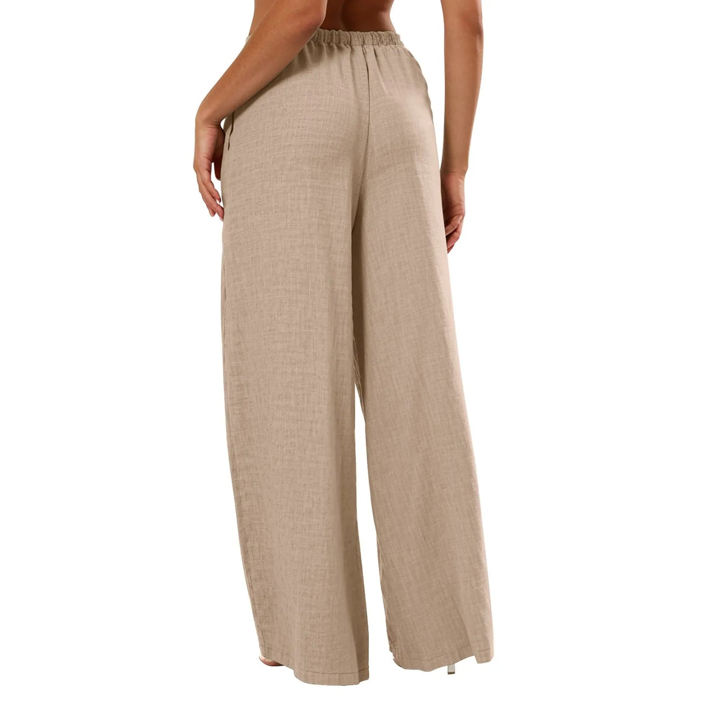 Casual Wide Leg Trousers