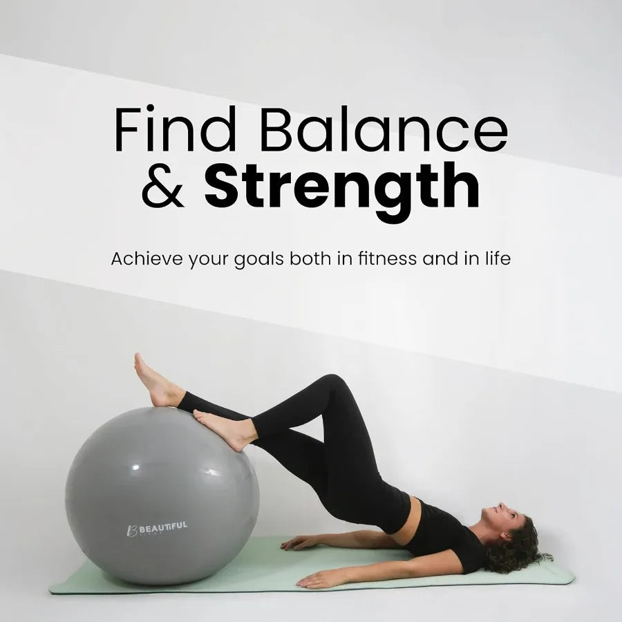 Extra thick and durable yoga ball