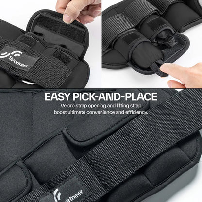 Adjustable Wrist and Ankle Weights 1-10 lbs