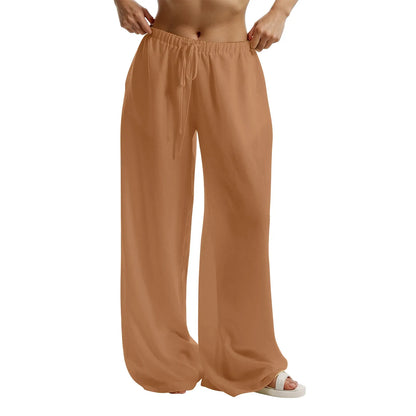 Casual Wide Leg Trousers