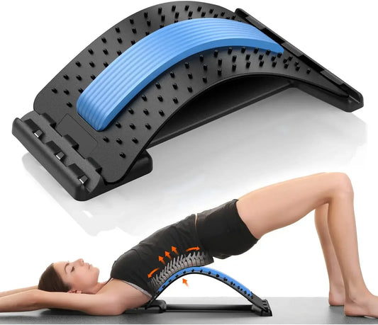 Four Level Adjustable Massager with Back Stretcher