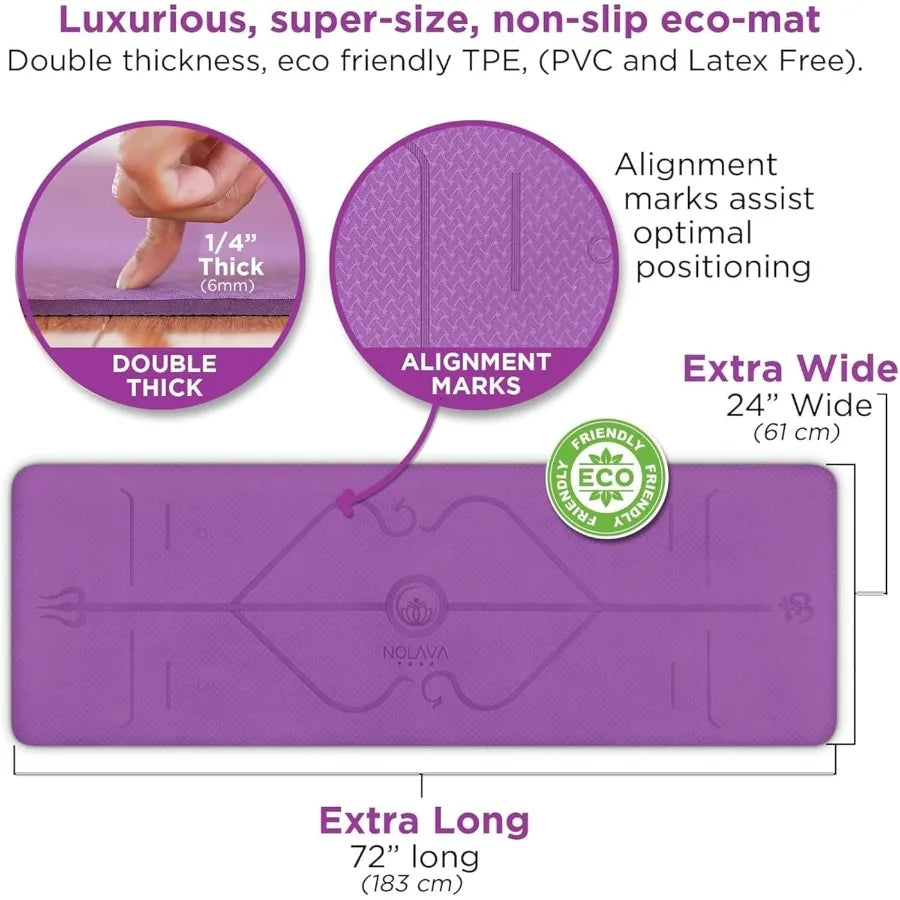 Yoga Sets Includes Mat Blocks Strap More