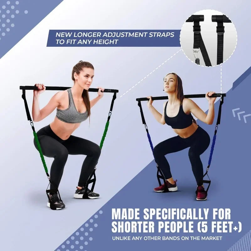 Pilates Bar Kit with Resistance Bands