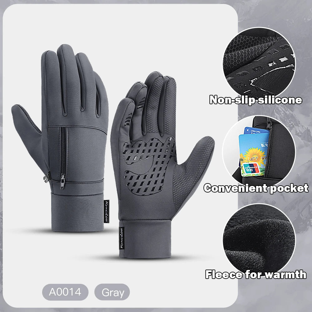 cold weather, windproof, waterproof gloves