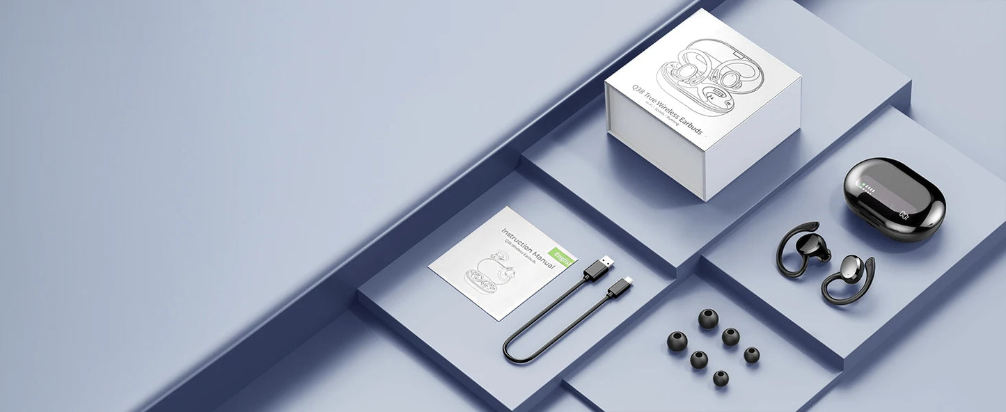 Wireless Earbuds, Noise Cancelling Waterproof