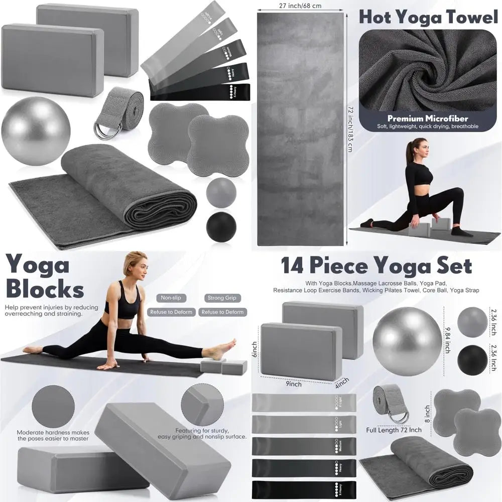 14 Pcs Yoga Kits