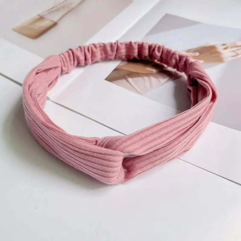 Yoga exercise headband, set of 8 pieces