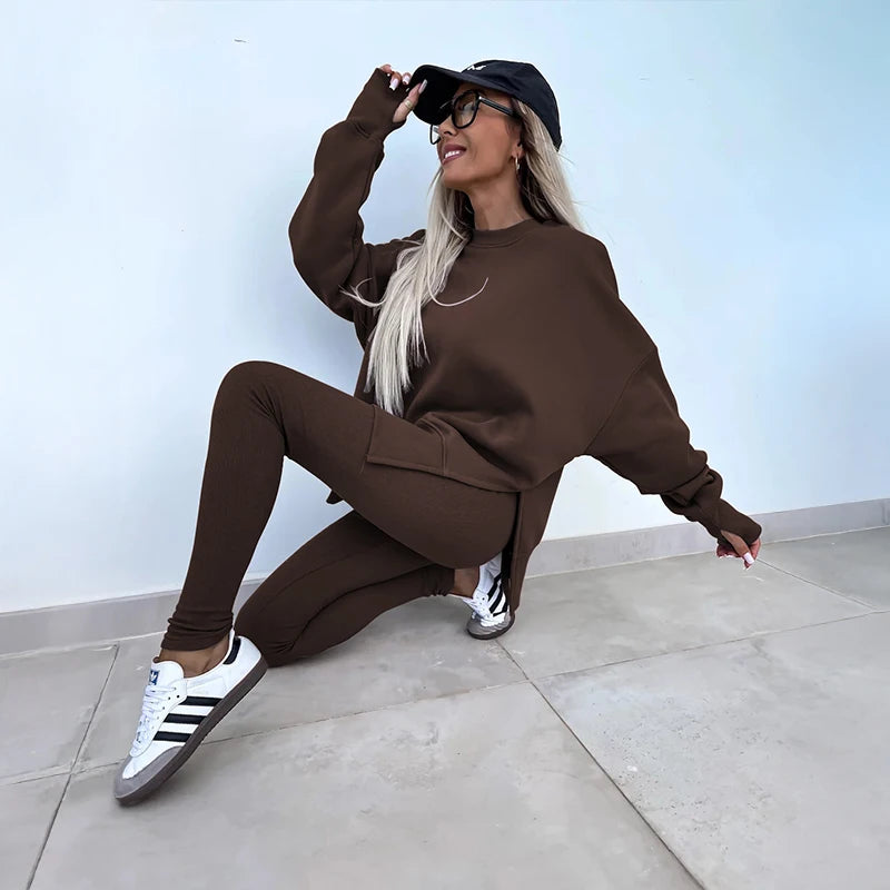 Women's Spring and Autumn Sports Hoodie