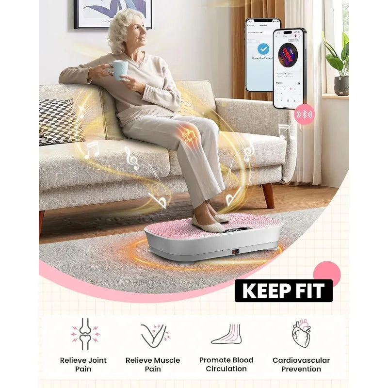 Vibration Plate for Lymphatic Drainage