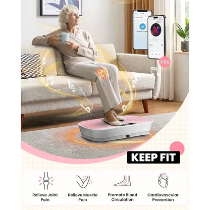 Vibration Plate for Lymphatic Drainage