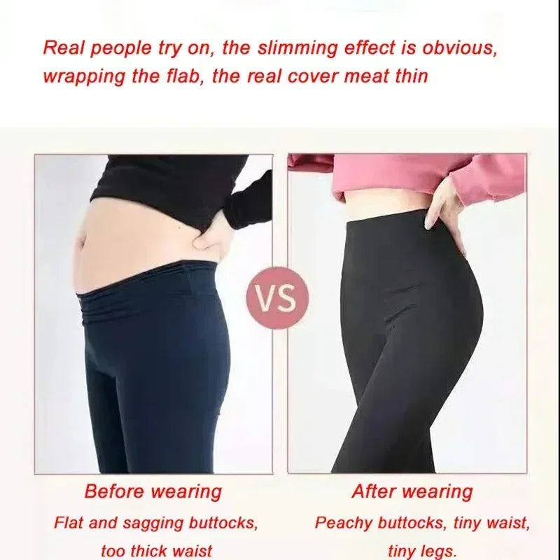 thin high-waisted belly lift hip yoga tights