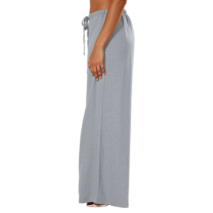 Casual Wide Leg Trousers