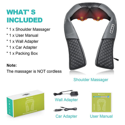 Electric Neck And Back Massager